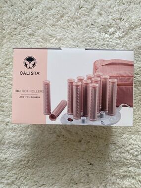 Calista Pink Ion Hot Rollers - 12 Pack